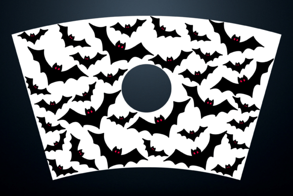 Halloween Bat Wrap Svg