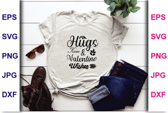 Hugs Kisses Valentine Wishes