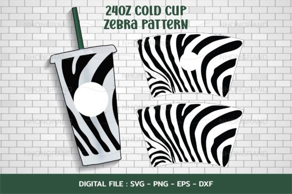 Zebra Pattern Freeform Svg